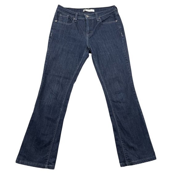 Levis Denim - Levis 515 Bootcut Jeans Womens 30x27 Dark Wash Mid Rise